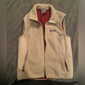 Patagonia Maroon Sherpa-Lined Jacket